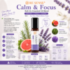 calm focus roll on RE SENSE®️Calm & Focus Roll On Essential oil blend 10ml | Chakra 6